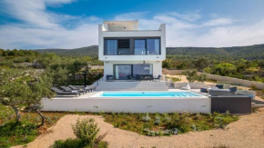 Modern villa on island Hvar